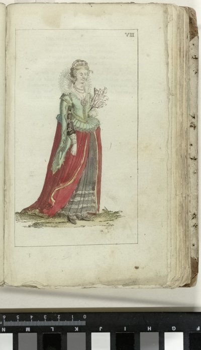 1791 年《时尚与品位内阁》，第 VIII 插图。VIII 作者 A.Loosjes