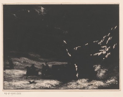 Landschap met ruiters 作者 无名氏