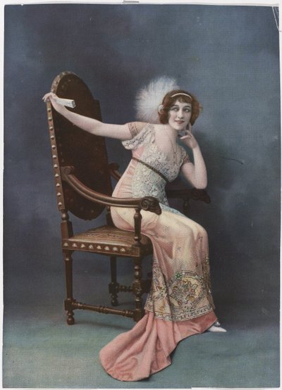 Les Modes, 1911 : 晚礼服 (...) 作者 无名氏