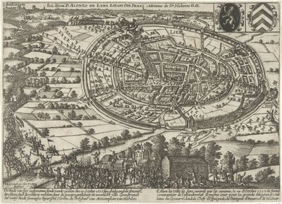 1595 年，国军攻占并放弃利尔 作者 无名氏