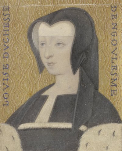萨瓦的路易丝（1467-1531），昂古莱姆公爵夫人，弗朗西斯一世的母亲 作者 无名氏