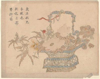 鲜花篮 作者 无名氏