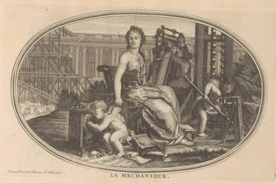 机械
La Mechanique（物品上的标题）
Le Cabinet des Beaux Arts, ou Recueil Des Plus Belles Estampes, gravées d