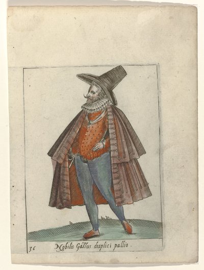 高贵的 Gallus 双面鹦鹉
Diversarum nationum habitus（......）（系列标题） 作者 无名氏