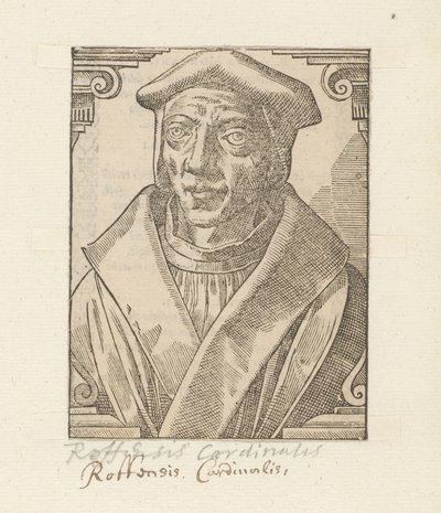 Portret van John Fisher 作者 无名氏