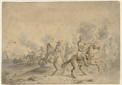 骑手大战 作者 Jan van Huchtenburg（拒绝归因）