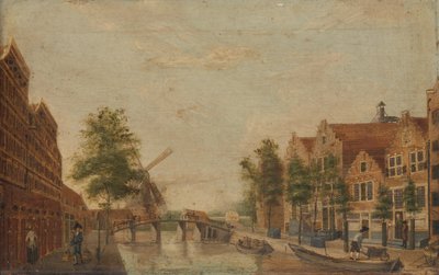 阿姆斯特丹的啤酒运河 (Brouwersgracht) 作者 无名氏
