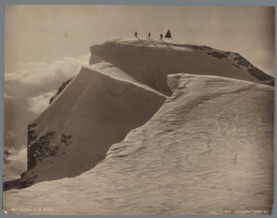 瑞士英格堡附近的铁力士山顶 Titlisspitze [3239 m]（物体上的标题） 作者 施罗德公司