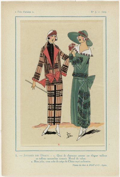 巴黎人》（Très Parisien），1923 年，第 5 期：5.--"妓女日"... 作者 无名氏