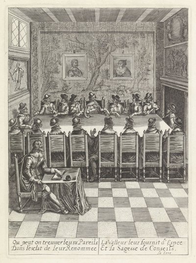 Vergadering van de Staten-Generaal
最虔诚基督徒国王的王太后进入荷兰联省的历史（丛书名） 作者 Wenceslaus Hollar（拒绝归属）