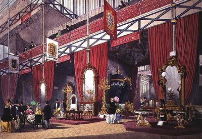 1851年大展的家具部分（彩色印刷） 作者 无名氏