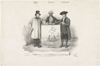 比利时、爪哇和荷兰人纹章，1826 年 作者 无名氏