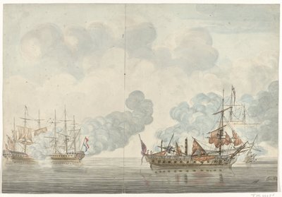 加的斯战役，1781 年 作者 无名氏