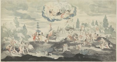 太阳神阿波罗驾着他的战车划过天空 作者 约翰·泰勒