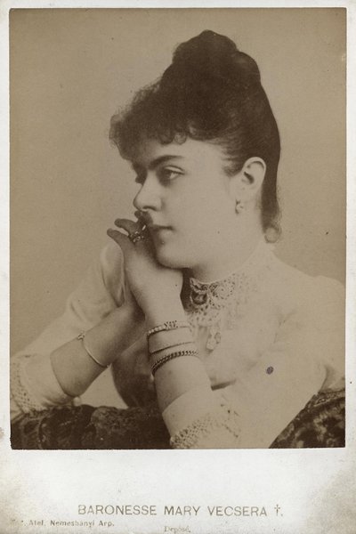 Mary Vetsera男爵夫人（1871-1889），匿名 作者 匿名匿名