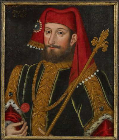 Baroque : King Henry IV of England (1367-1413), Anonymous, ca. 1600. Oil on wood, 50,5x43. Private Collection 作者 匿名匿名