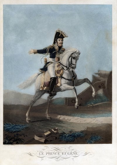 Eugene de Beauharnais (1781-1824) - Anonymous - ca 1812 - Aquatint - 41,9x30 - Private Collection 作者 匿名匿名
