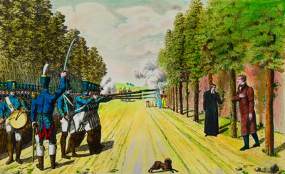英吉利公爵（Louis Antoine de Bourbon Conde）被处决 作者 匿名匿名
