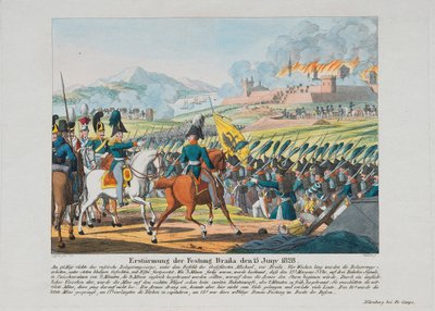 1828-1829 年俄土战争 - 6 月 15 日攻占布列洛夫要塞 作者 Anonymous Anonymous