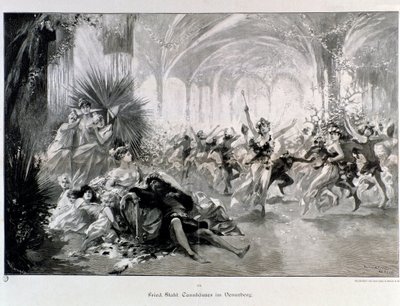 Illustration for Tannhauser by Wagner 作者 匿名匿名