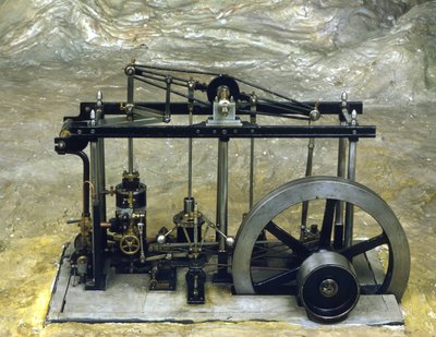 James Watt Steam Machine, Museum of Science and Technology, Milan. 作者 匿名匿名