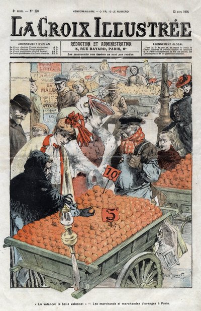 1905年在巴黎的Les marchands d