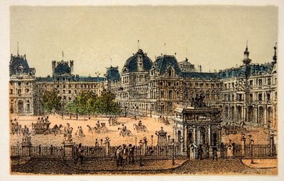 Paris 1874: The new Louvre, Private Collection 作者 匿名匿名