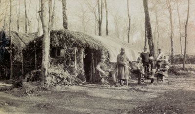 Photograph from a personal album of an infantry lieutenant during the first months of the First World War (1st, Iere 作者 匿名匿名