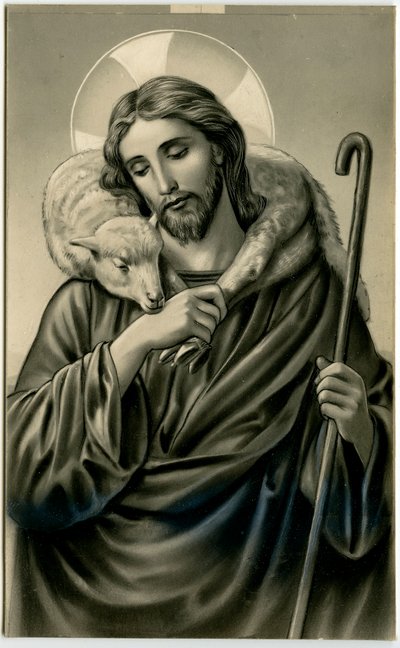 Pious image: The Good Shepherd (print) 作者 匿名匿名