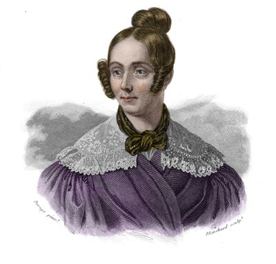 迪迪安小姐（Barbe Francoise-Madeleine Didion）（Barbe-Francoise-Madeleine）（1798-1836）的肖像，载于《有用的人的肖像和历史：所有国家和所有条件的男人和女人，他们获得了对人的认可的权利》。 作者 匿名匿名