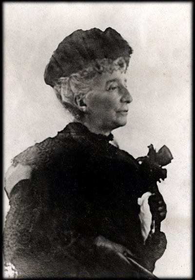 科西玛-瓦格纳（1838 - 1930）的肖像 - 科西玛-弗朗西斯卡-盖塔纳-瓦格纳（1837 - 1930）的肖像，弗朗兹-李斯特的女儿和理查德-瓦格纳的第二任妻子。 作者 匿名匿名