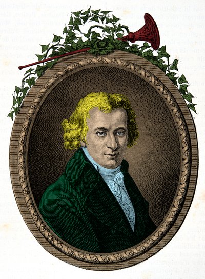 Jean Baptiste Cant Hanet 的肖像，dit Clery (1759-1809) 国王路易十六被囚禁在圣殿期间的贴身男仆，雕刻，私人收藏 作者 匿名匿名