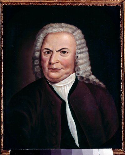 让-塞巴斯蒂安-巴赫（Johann Sebastian Bach）的画像 作者 匿名匿名