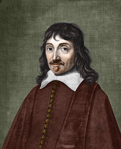 Portrait of René Descartes. 1596-1650 作者 匿名匿名