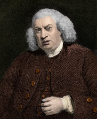 Portrait of Samuel Johnson (1709-1784), English writer - Samuel Johnson 作者 匿名匿名