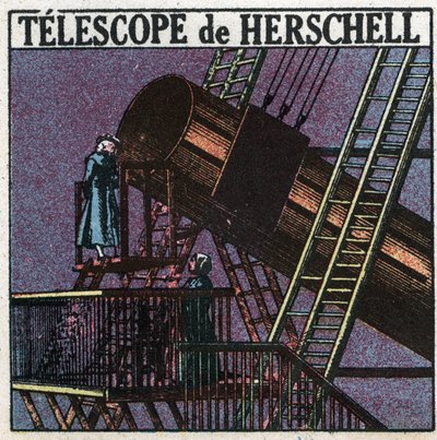 第一批光学仪器。威廉-赫歇尔的望远镜（Friedrich Wilhelm Herschel 作者 匿名匿名