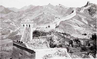 中国长城景观 20世纪初的照片 - 私人收藏 作者 匿名匿名