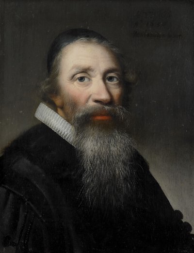 一个人的肖像 作者 安东尼（1601-73）帕拉梅德斯