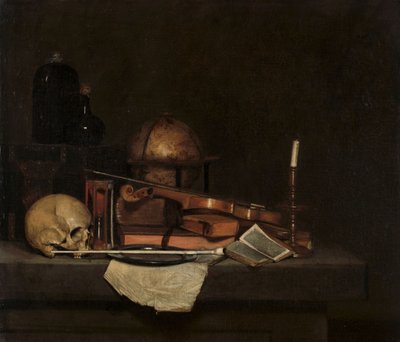 静物 作者 安东尼（1601-73）帕拉梅德斯