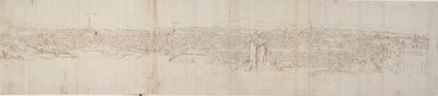 从Monte Janiculus看罗马全景，约1550年代 作者 安东尼·范·登·温加德