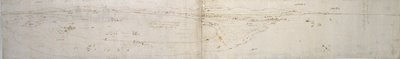 巴伦西亚泻湖、阿尔布费拉和邻近海岸及乡村的素描，约1560年代 作者 安东尼·范·登·温加德