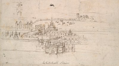 伦敦塔，约1550-1560年 作者 安东尼·范·登·温加德