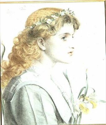 1902年5月（彩色铅笔）（4个中的一个） 作者 安东尼·弗雷德里克·奥古斯都·桑迪斯