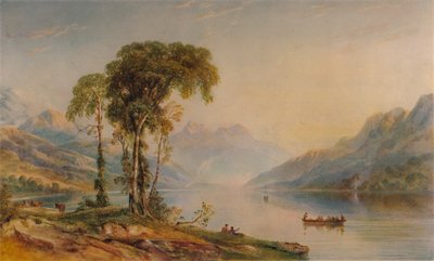 本·维努（Ben Venue），阿赫雷湖（1840，1935） 作者 安东尼·范迪克·科普利·菲尔丁