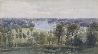 列治文山，1830年 作者 安东尼·范迪克·科普利·菲尔丁