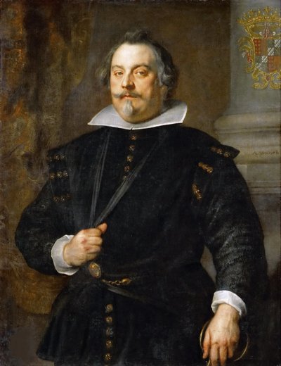 1634年左右，艾顿纳侯爵夫人弗朗西斯科·德·蒙卡达（Francisco de Moncada）。 作者 Anthony van Dyck