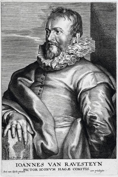 Ioannes van Ravesteyn - Pictor Iconvm Hagae Comitis 作者 安东尼·范·戴克