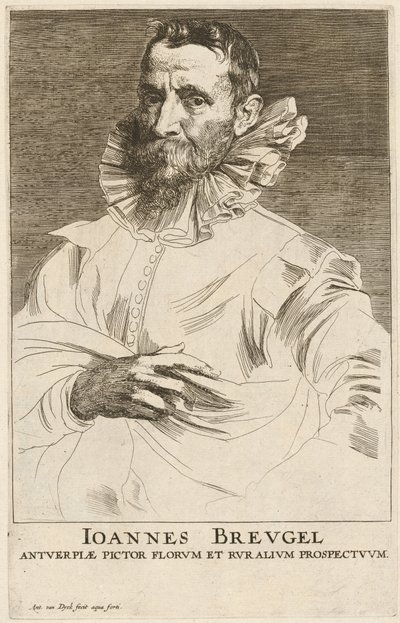 老杨-勃鲁盖尔，大概1626-1641年。 作者 安东尼·范·戴克