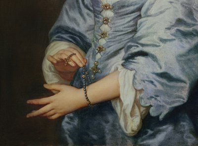 Marie Ruthven，Lady van Dyck，c.1639 作者 安东尼·范·戴克