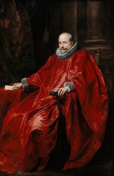 Agostino Pallavicini的画像。约于1621年 作者 安东尼·范·戴克